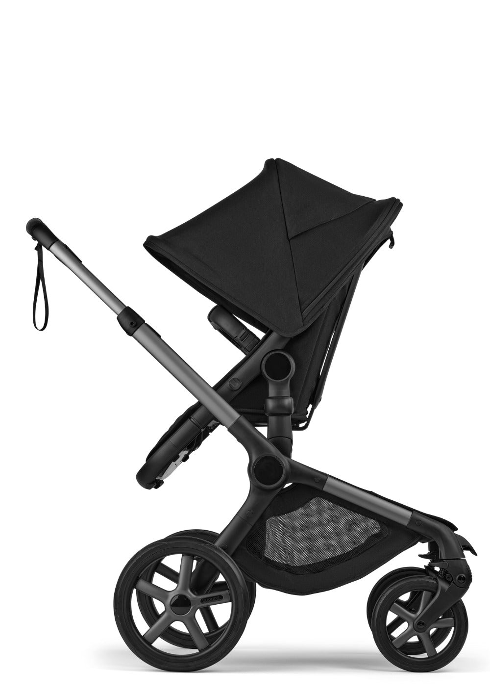 Kinderwagen-Set 'Fox 5 Renew – designed by you' Graphit / Heritage-Schwarz