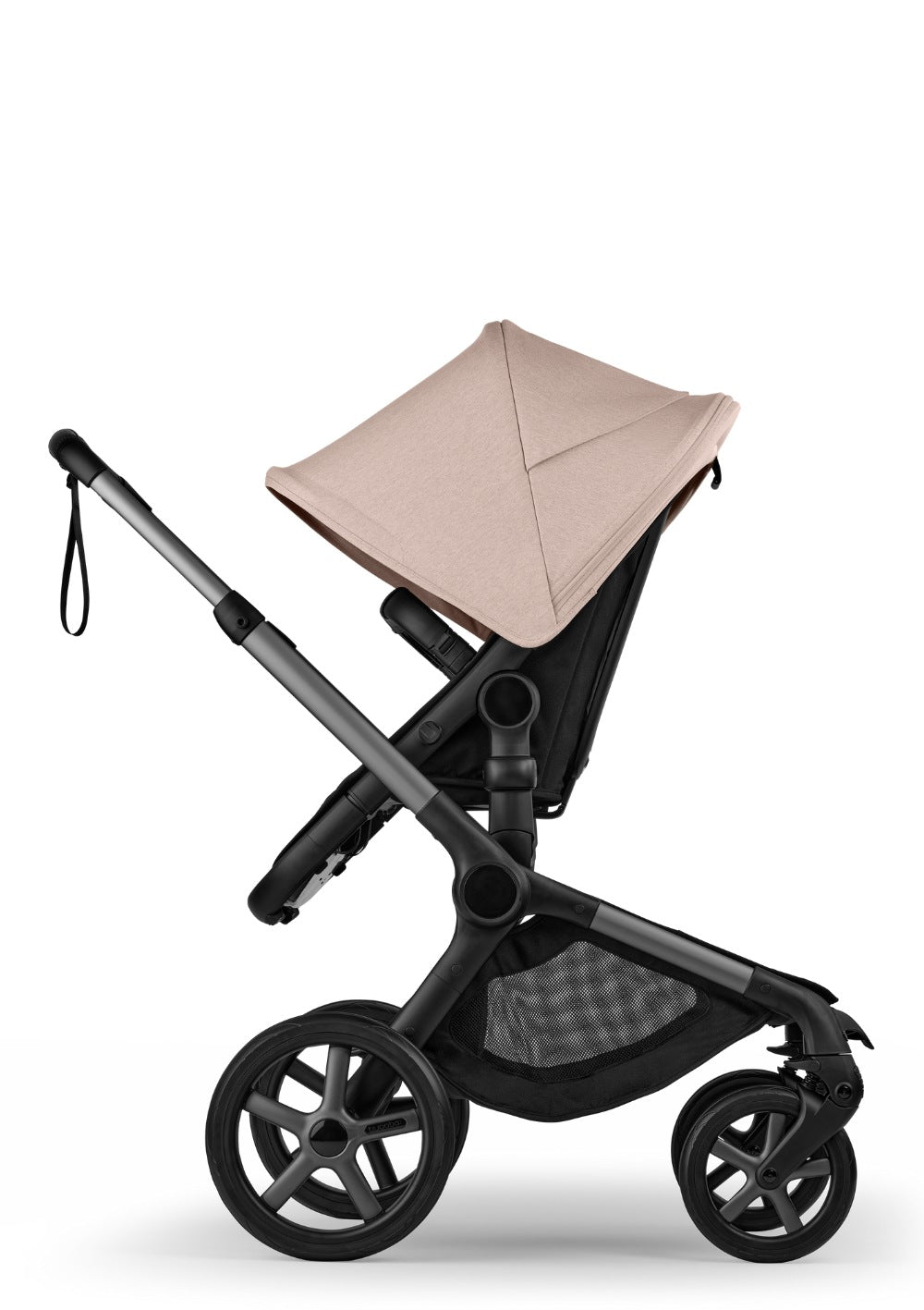 Kinderwagen-Set 'Fox 5 Renew – designed by you' Graphit / Heritage-Schwarz