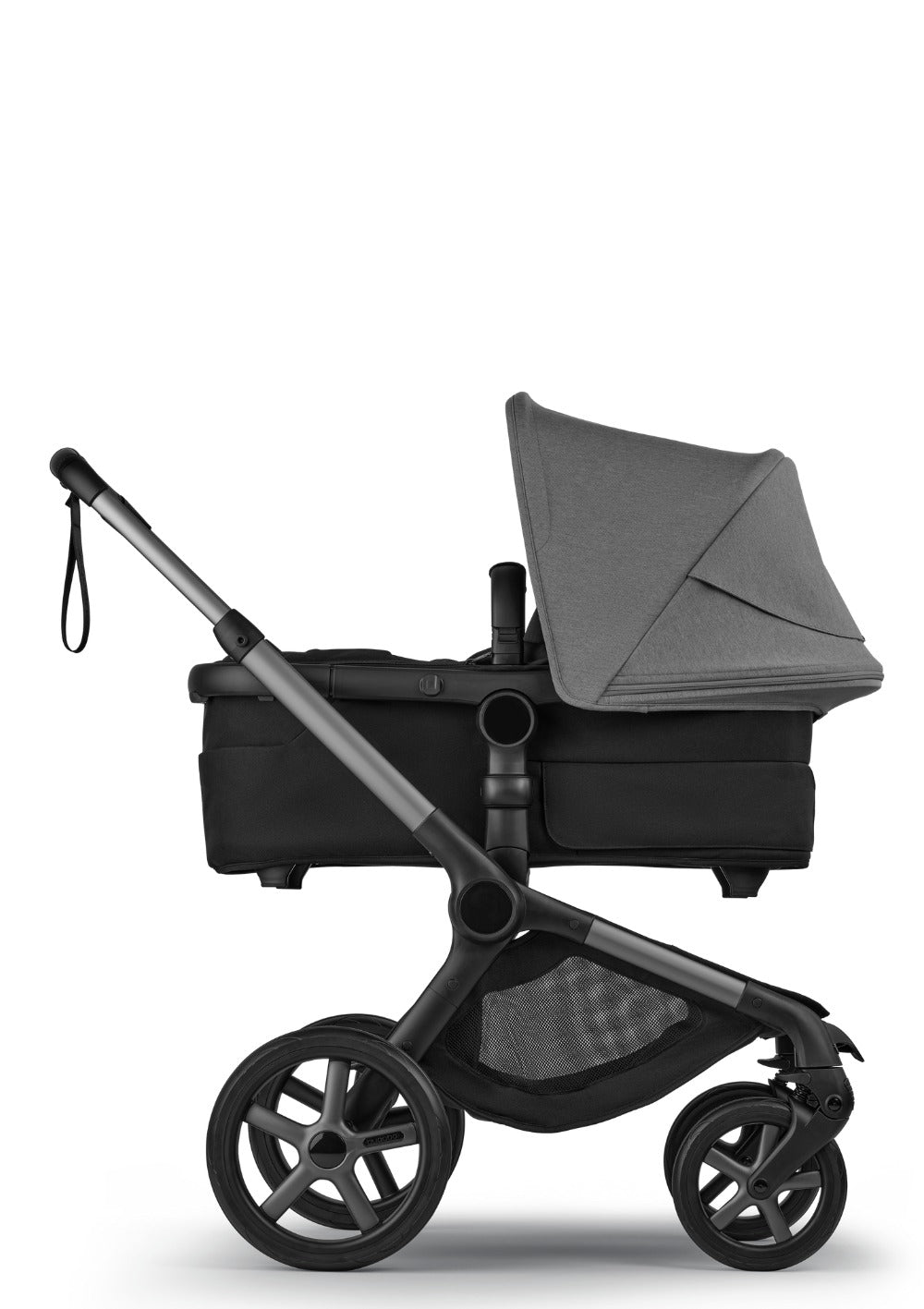 Kinderwagen-Set 'Fox 5 Renew – designed by you' Graphit / Heritage-Schwarz