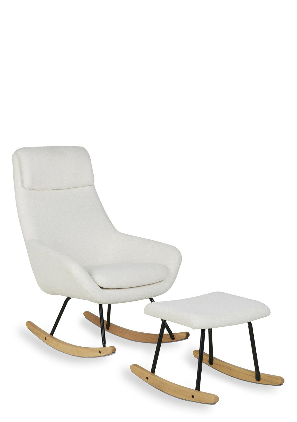 Quax Schaukelstuhl Erwachsene 'Nordic' Sheep Cream