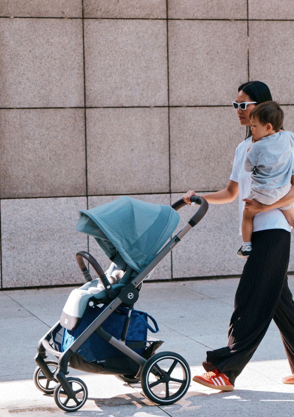 Cybex Gold Balios S LUX Kinderwagen Stormy Blue