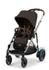 Kinderwagen 'e-Gazelle S' Taupe / Chocolate Brown