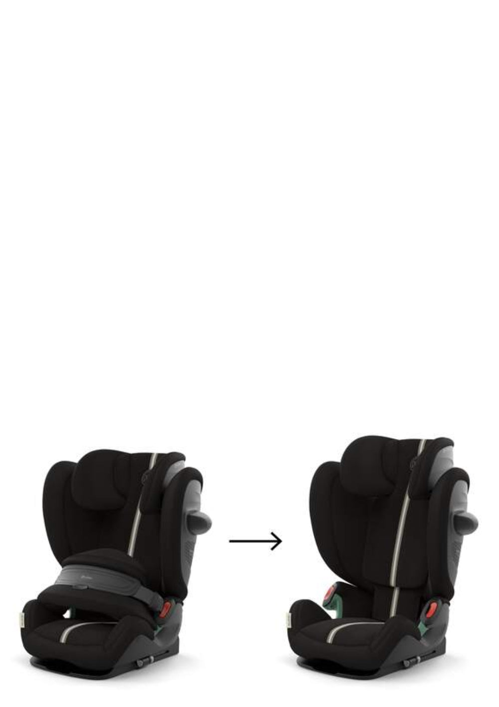 Cybex Kindersitz 'Pallas G2' PLUS Moon Black