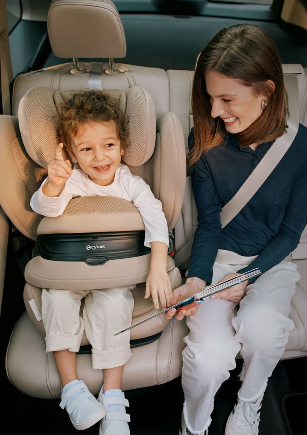 Cybex Kindersitz 'Pallas G2' PLUS Almond Beige