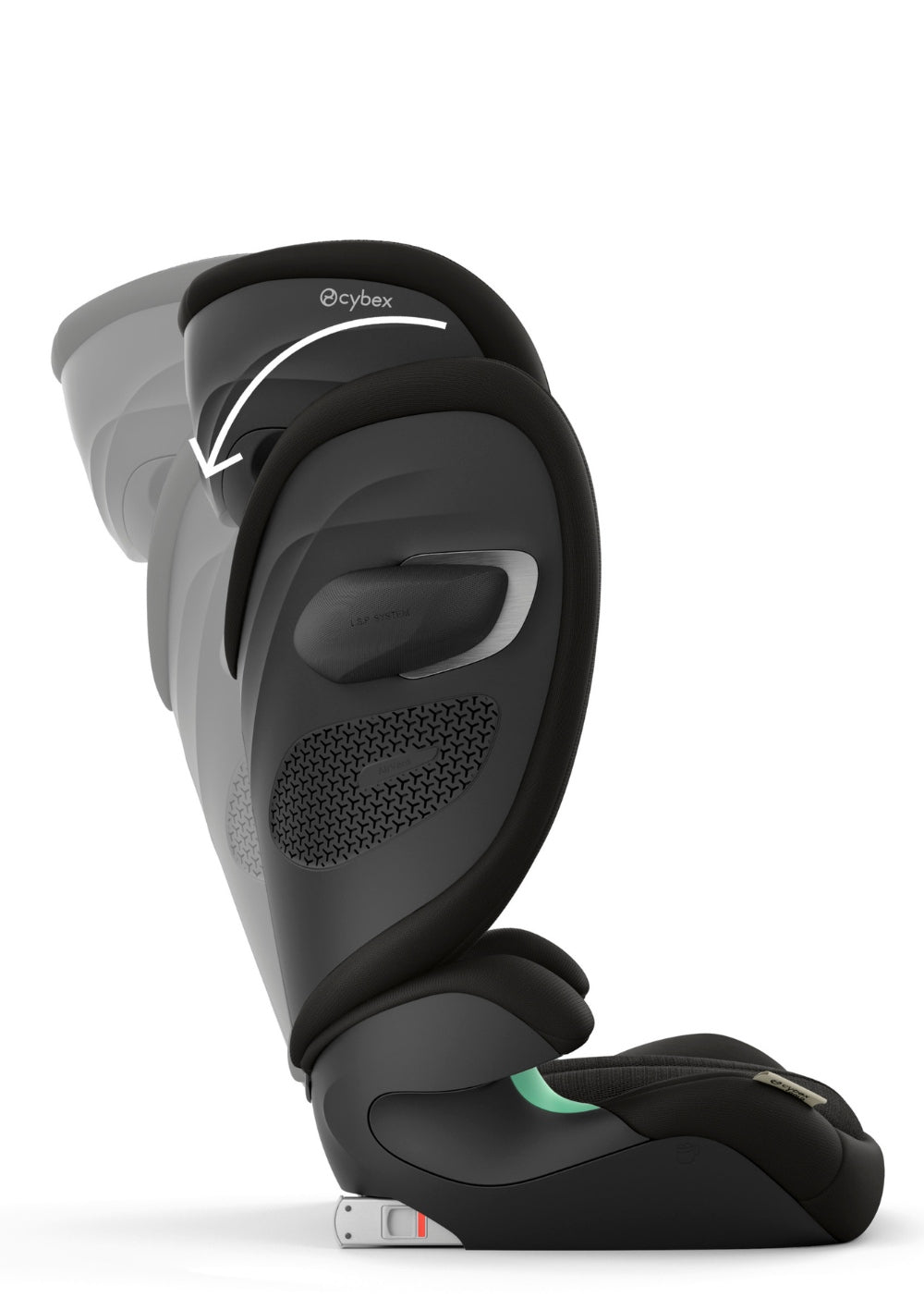 Cybex Kindersitz 'Solution G2 i-Fix' PLUS Moon Black