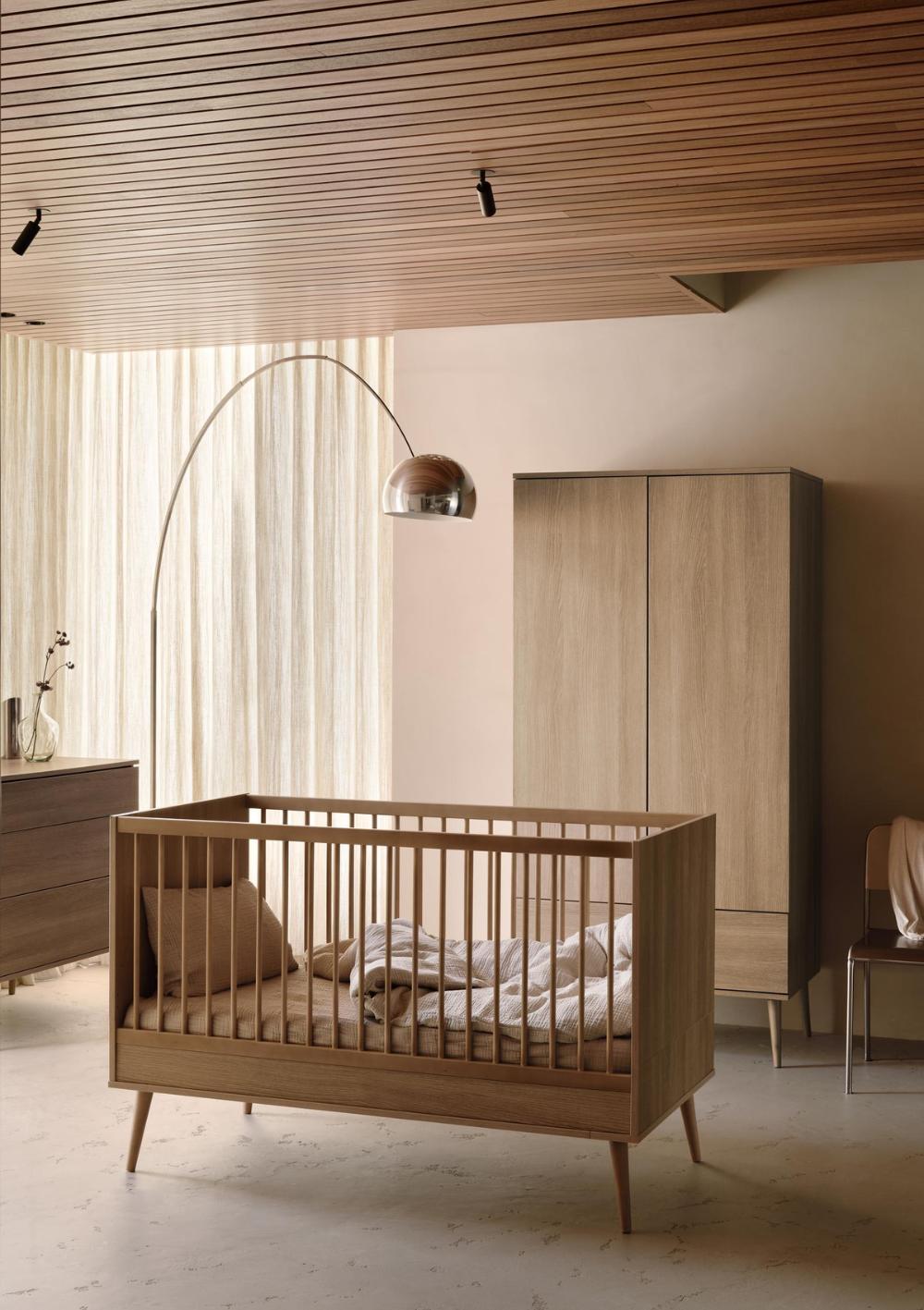 Quax 2-in-1 Bett 'Flow' Honey Ash