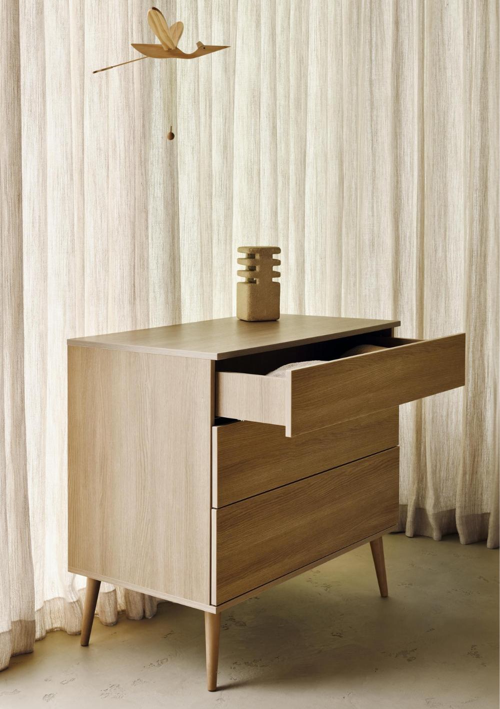 Quax (Wickel-)Kommode 'Flow' Honey Ash