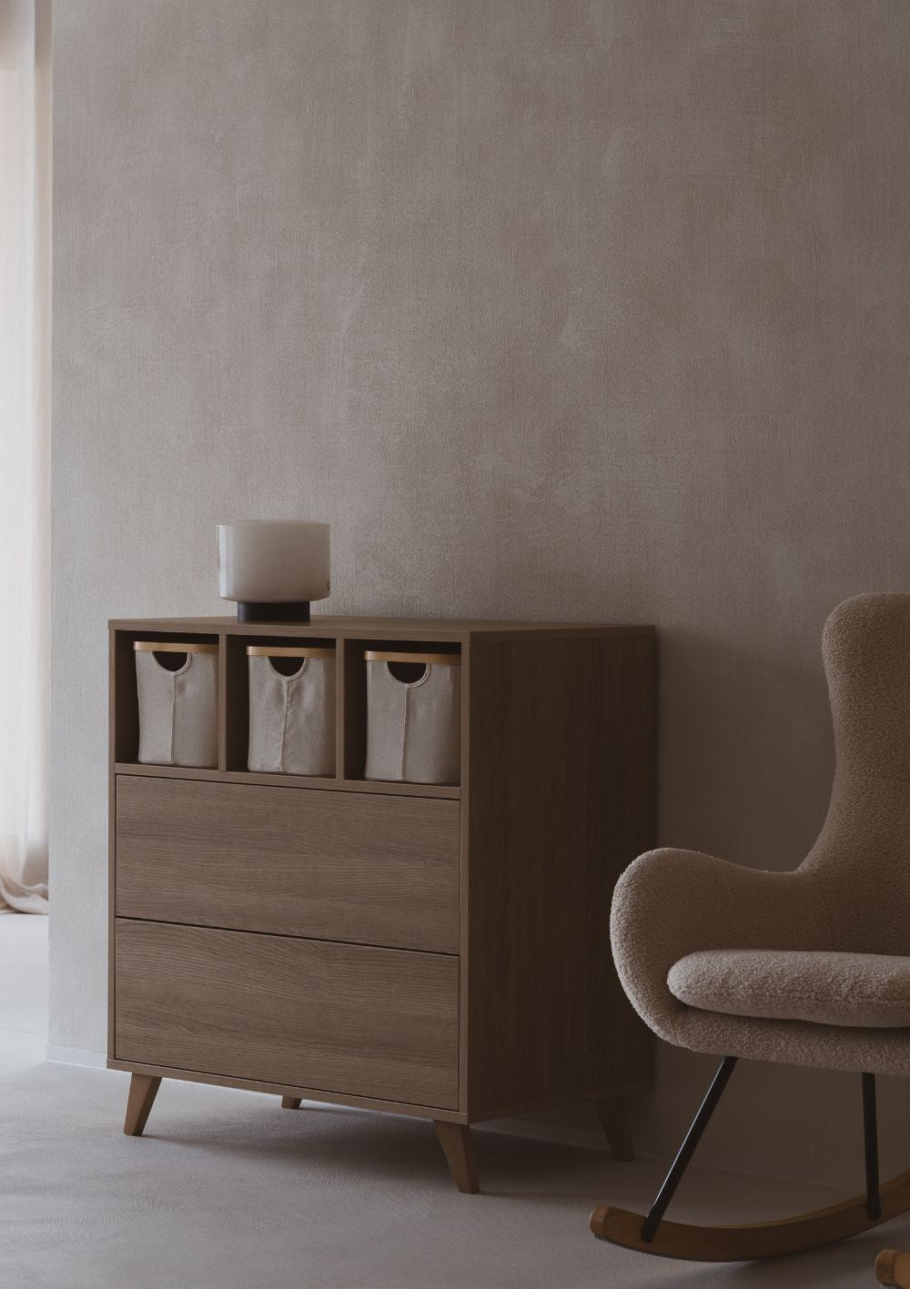 Quax (Wickel-)Kommode 'Loft' Honey Ash