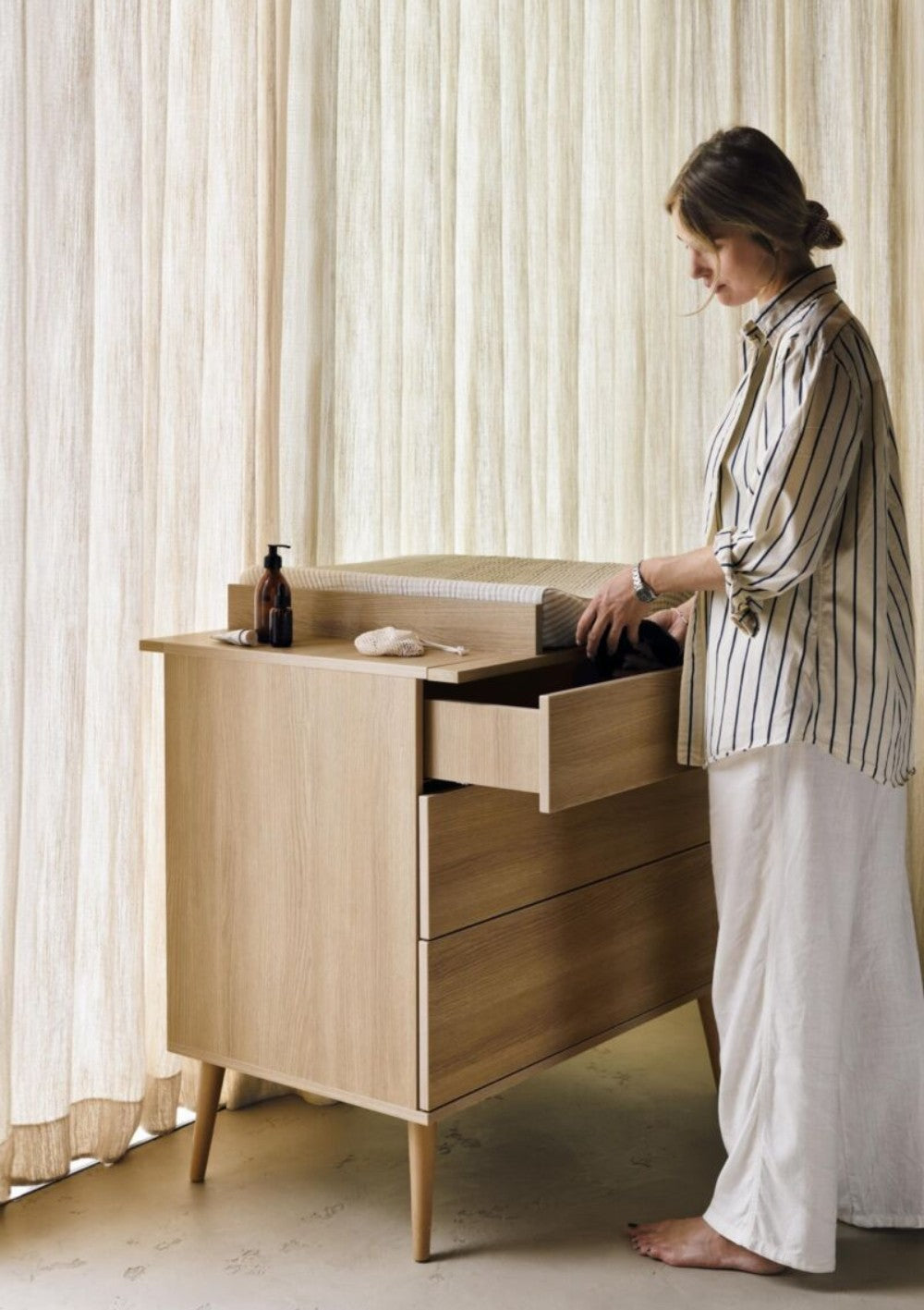 Quax (Wickel-)Kommode 'Flow' Honey Ash