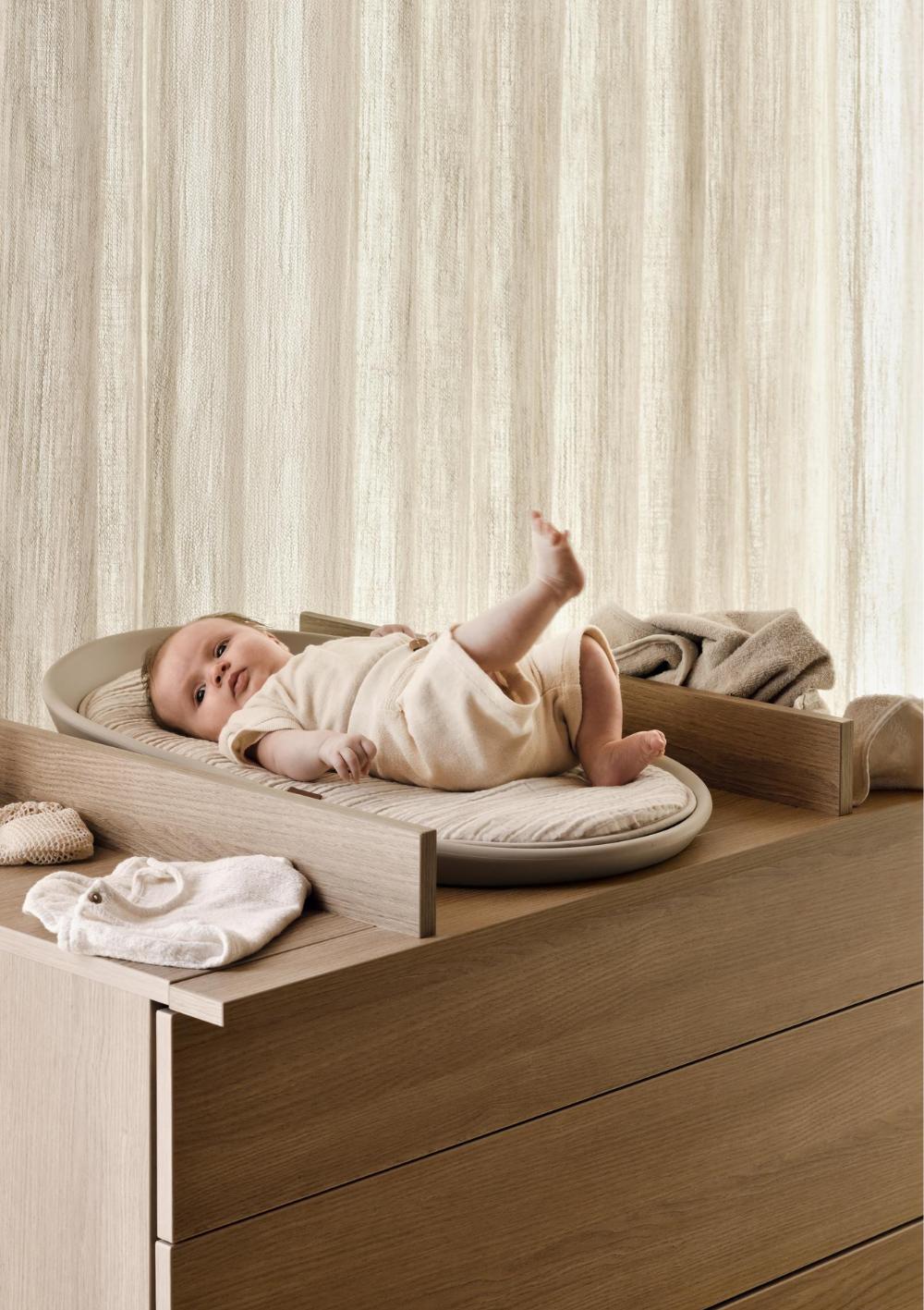 Quax (Wickel-)Kommode 'Flow' Honey Ash