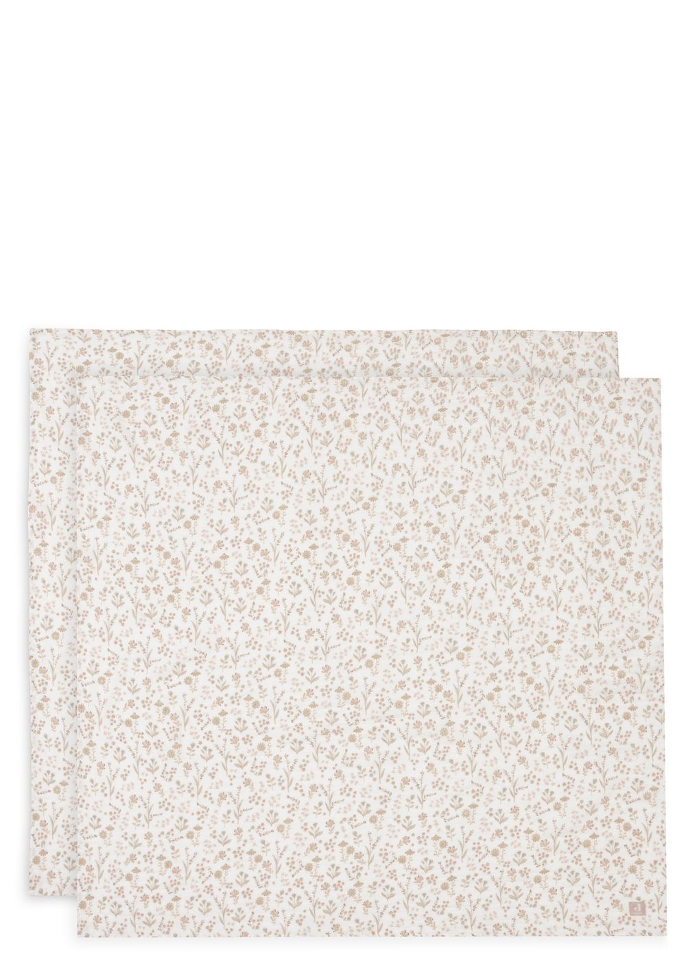 Jollein 2er-Set Mulltücher 'Bloomy' 115 x 115 cm