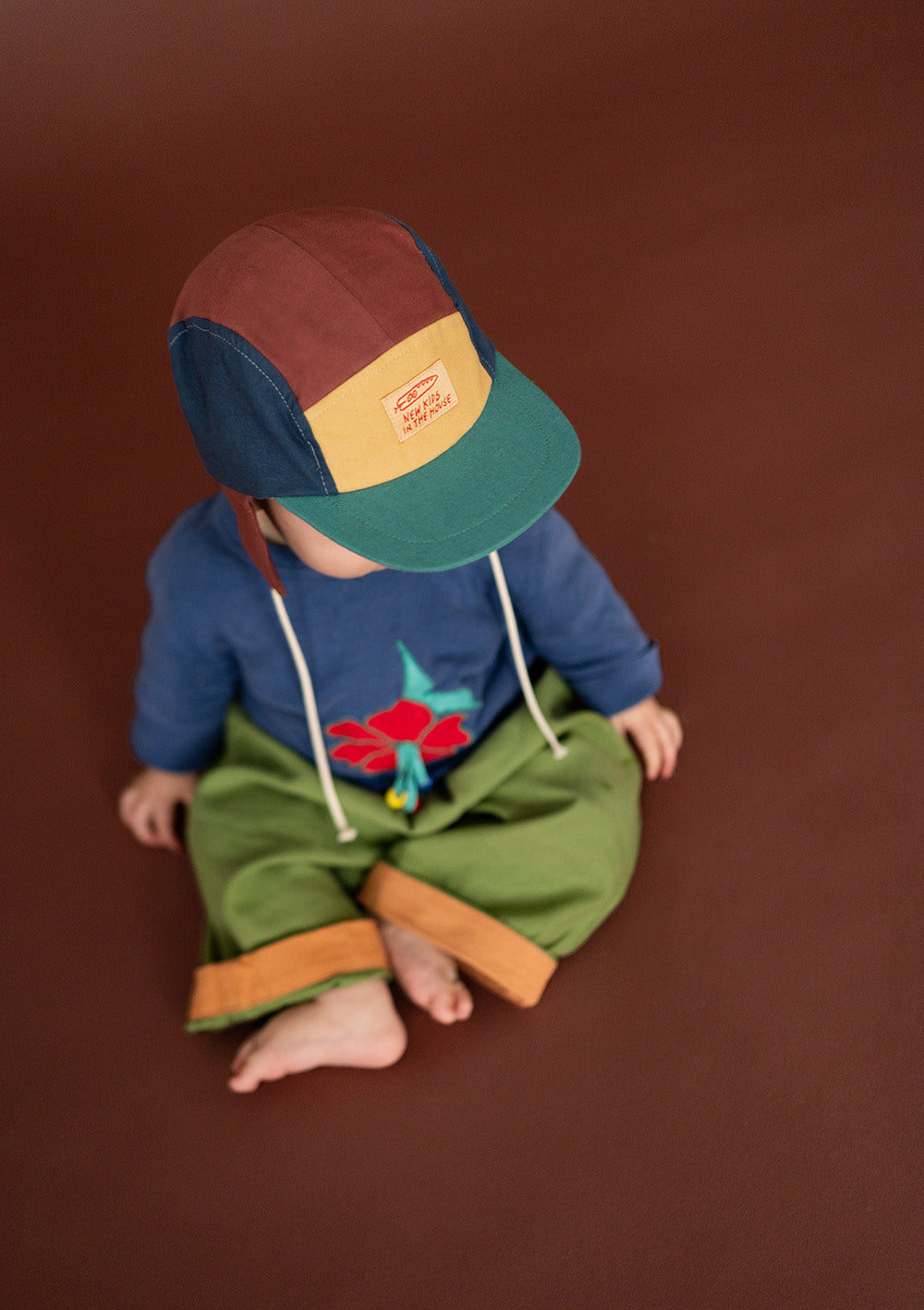 New Kids in the House Cap 'Wolly' mystic ivy