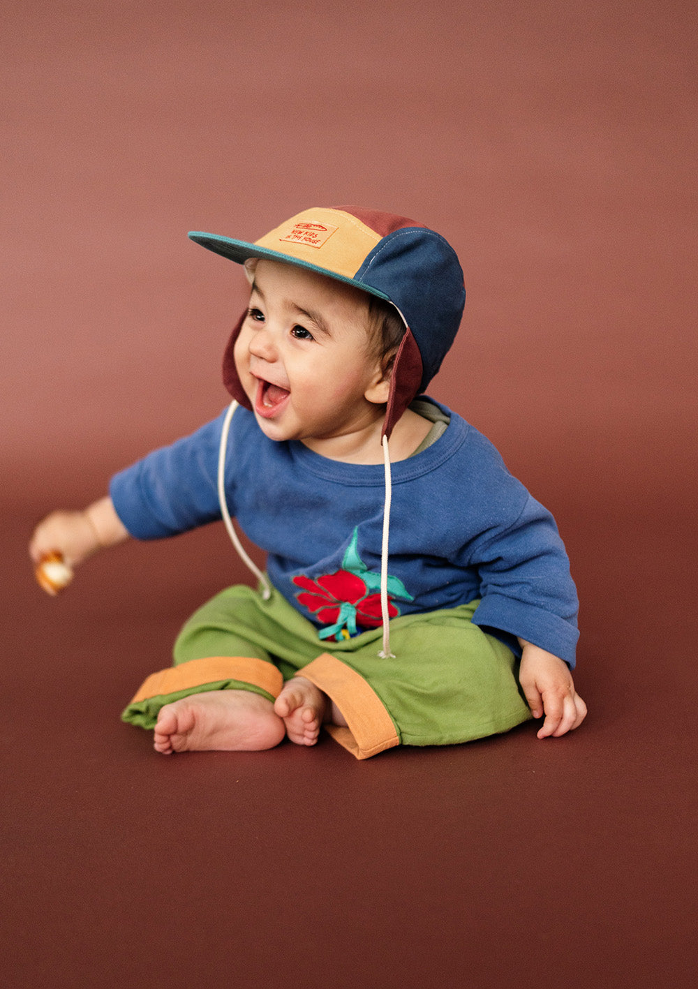 New Kids in the House Cap 'Wolly' mystic ivy