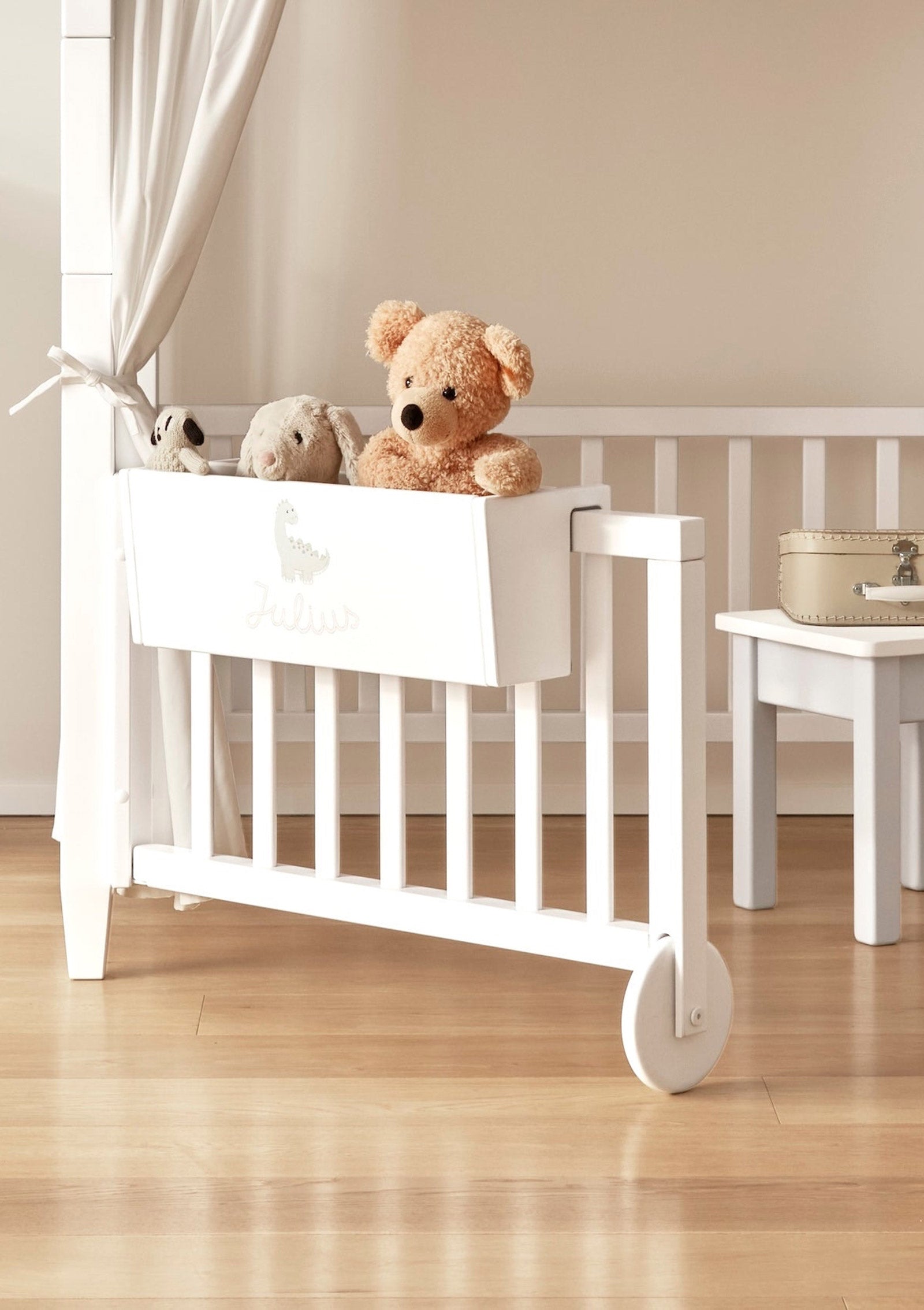 Spielbett weiß 200 x 90 cm