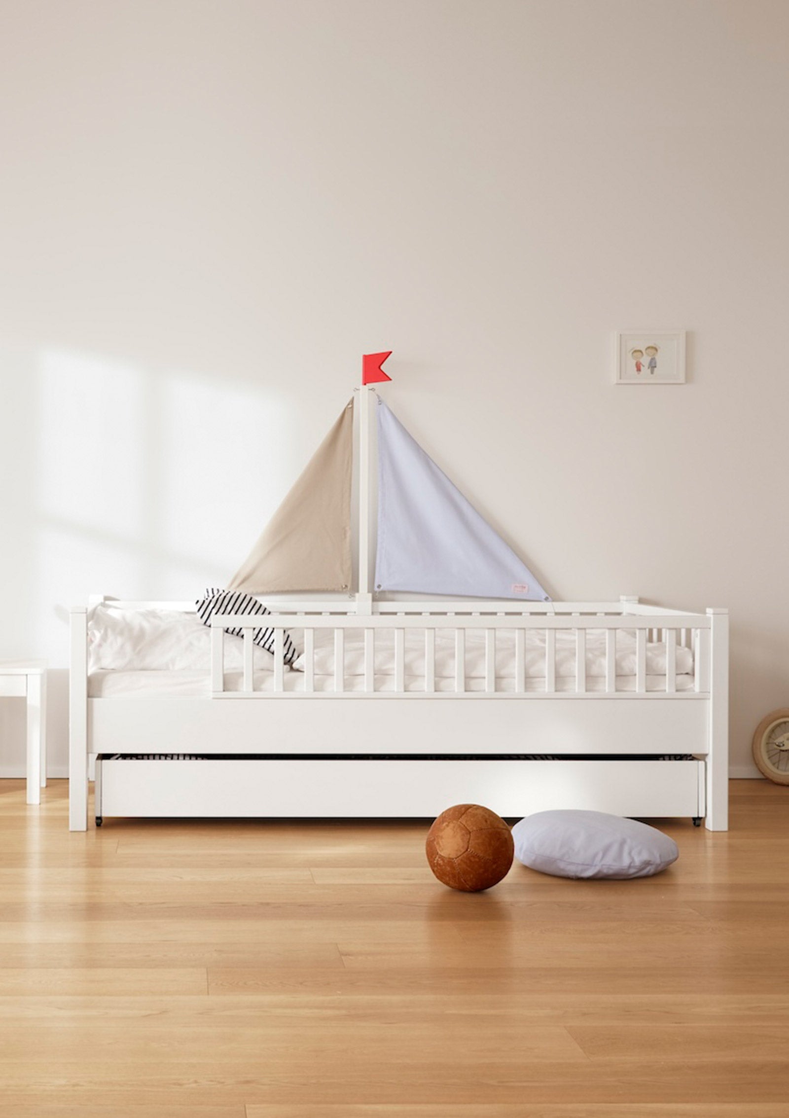 Isle of Dogs Couchbett weiß 200 x 90 cm