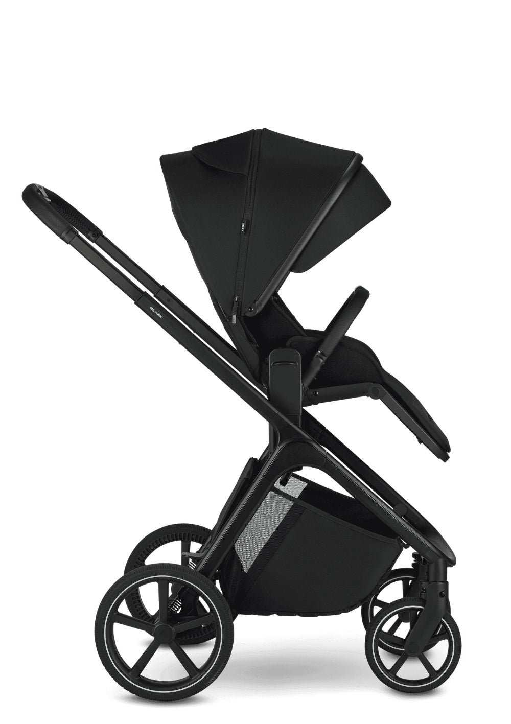 Easywalker Zoey Kinderwagen-Set Pure Black
