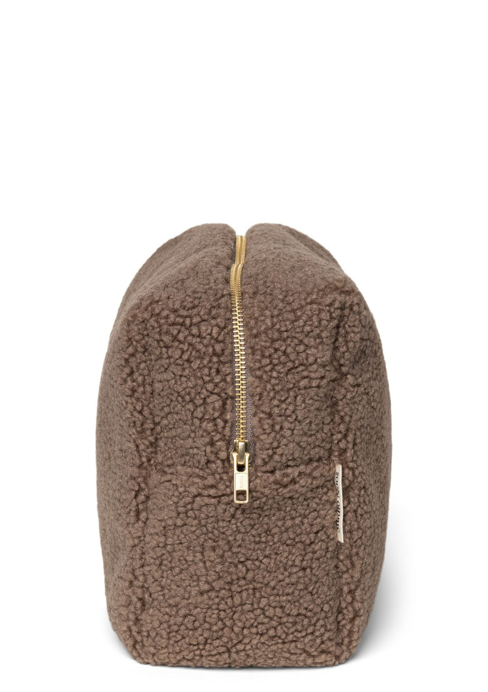 Studio Noos Kulturtasche 'Teddy Toiletry Bag' Brown