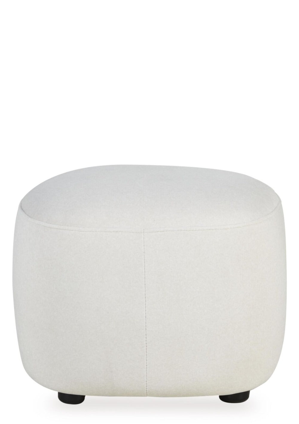 Quax Hocker 'Gomi' Mohair Beige