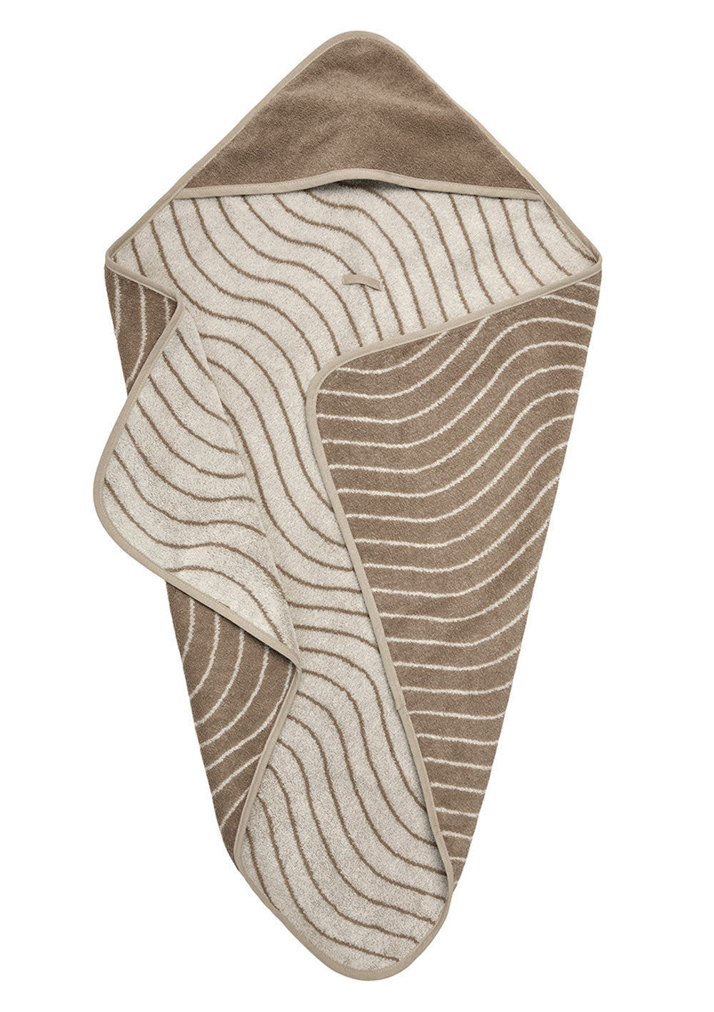 Leander Hoodie Organic 'Woodland' Cappuccino