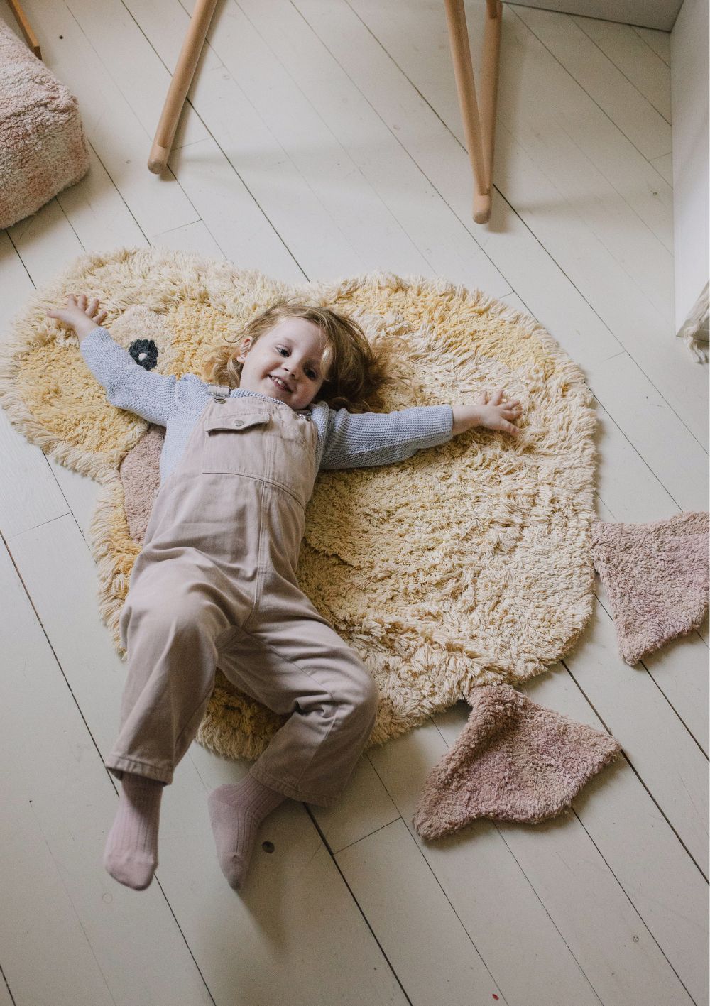 Lorena Canals Teppich mit Tiermotiv 'Ducky' 120 x 95 cm