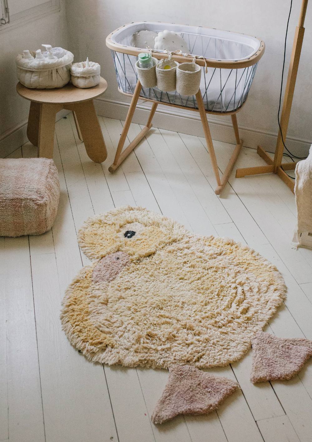 Lorena Canals Teppich mit Tiermotiv 'Ducky' 120 x 95 cm