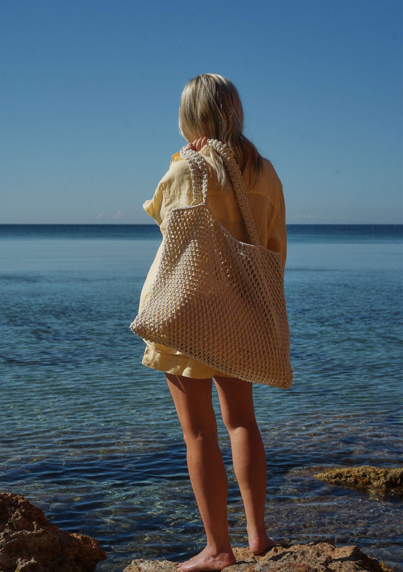 Studio Noos Tasche 'Macrame Mom-Bag' Natural