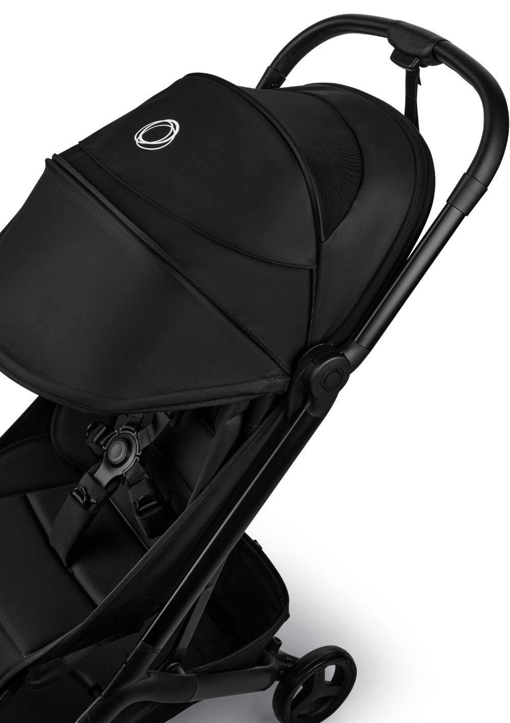 Bugaboo Buggy 'Butterfly 2' Mitternachtsschwarz – Nahansicht Verdeck