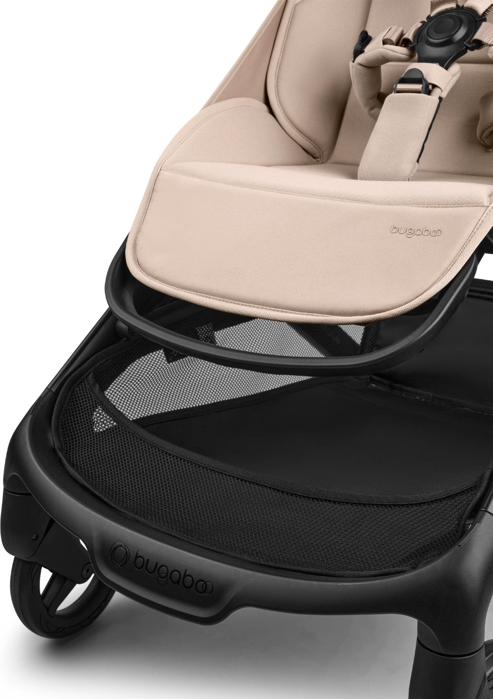 Bugaboo Buggy 'Butterfly 2' Wüstentaupe – Nahansicht Fußstütze
