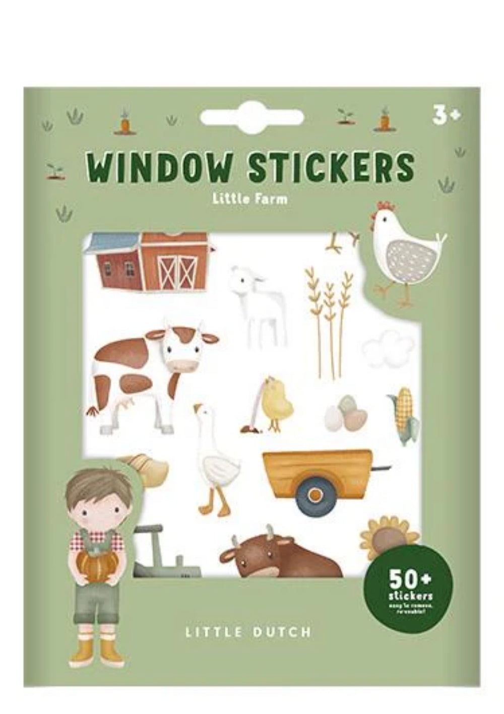 Little Dutch Fenstersticker 'Little Farm'