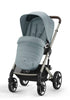 Kinderwagen 'Talos S Lux' Taupe / Stormy Blue