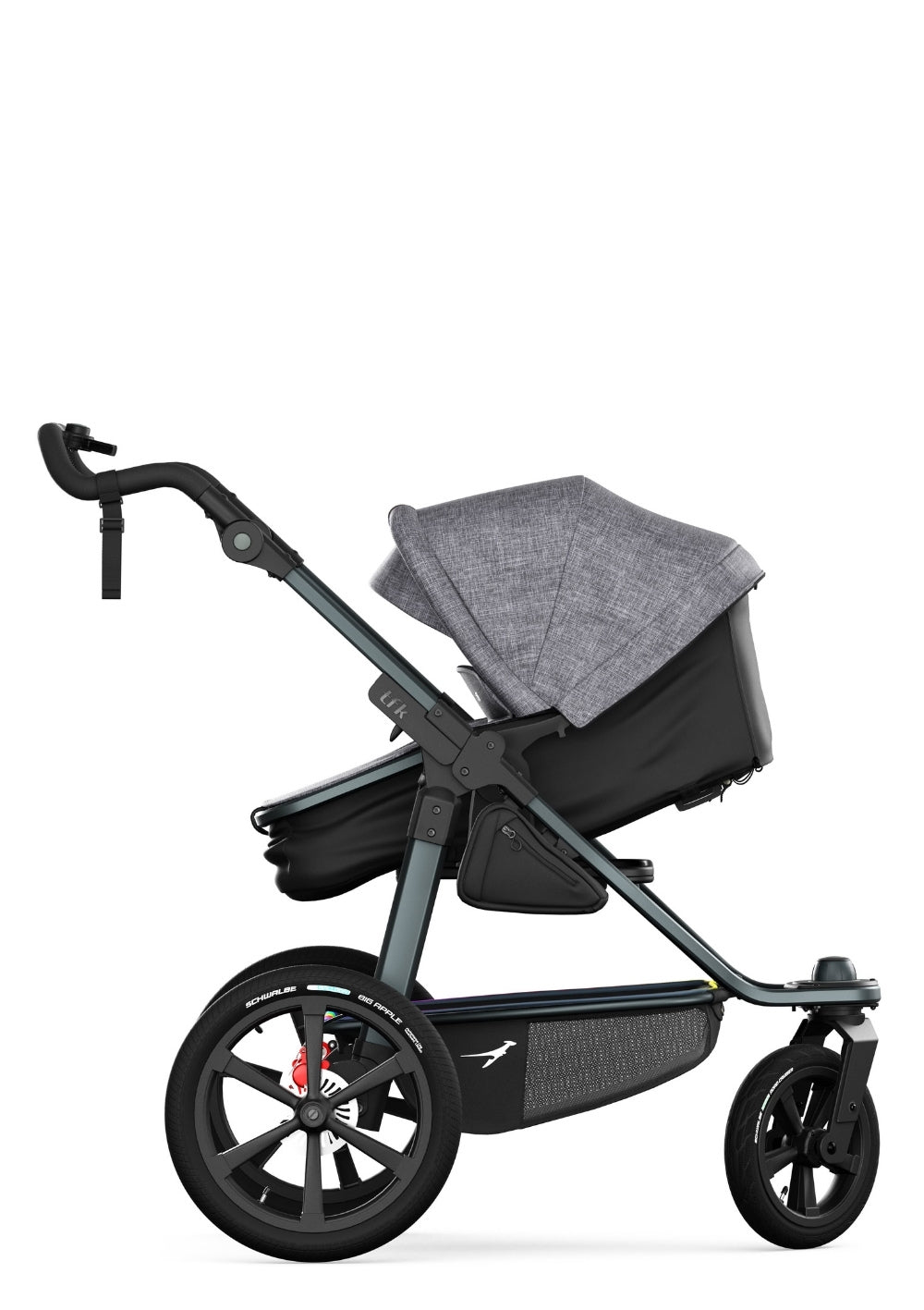 TFK Kombi-Kinderwagen 'Pro' premium grau