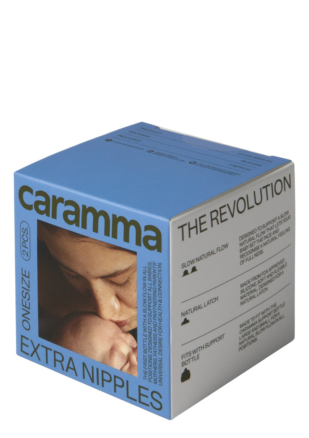 Caramma Extra Sauger für Babyflasche 'Support-Flasche'