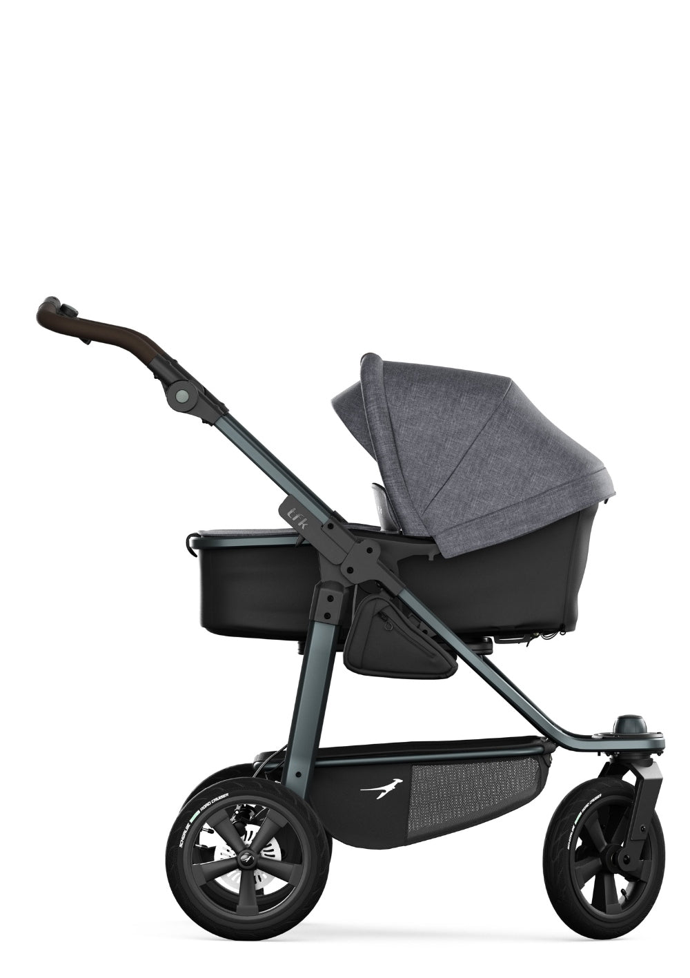 TFK Kombi-Kinderwagen 'Mono 3' Premium Schwarz