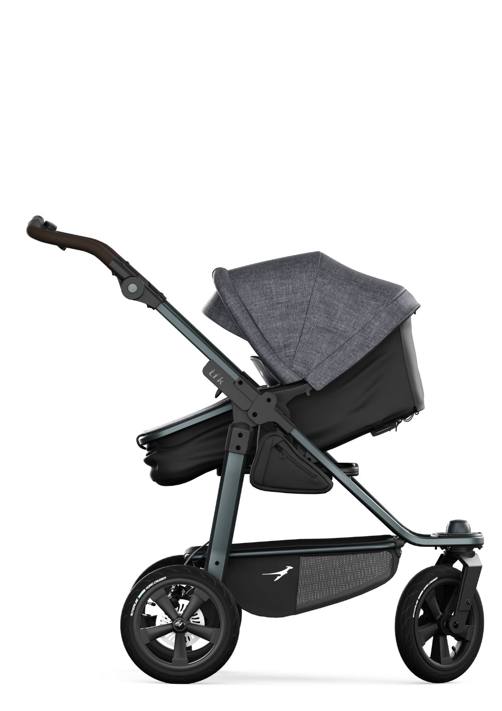 TFK Kombi-Kinderwagen 'Mono 3' Premium Schwarz