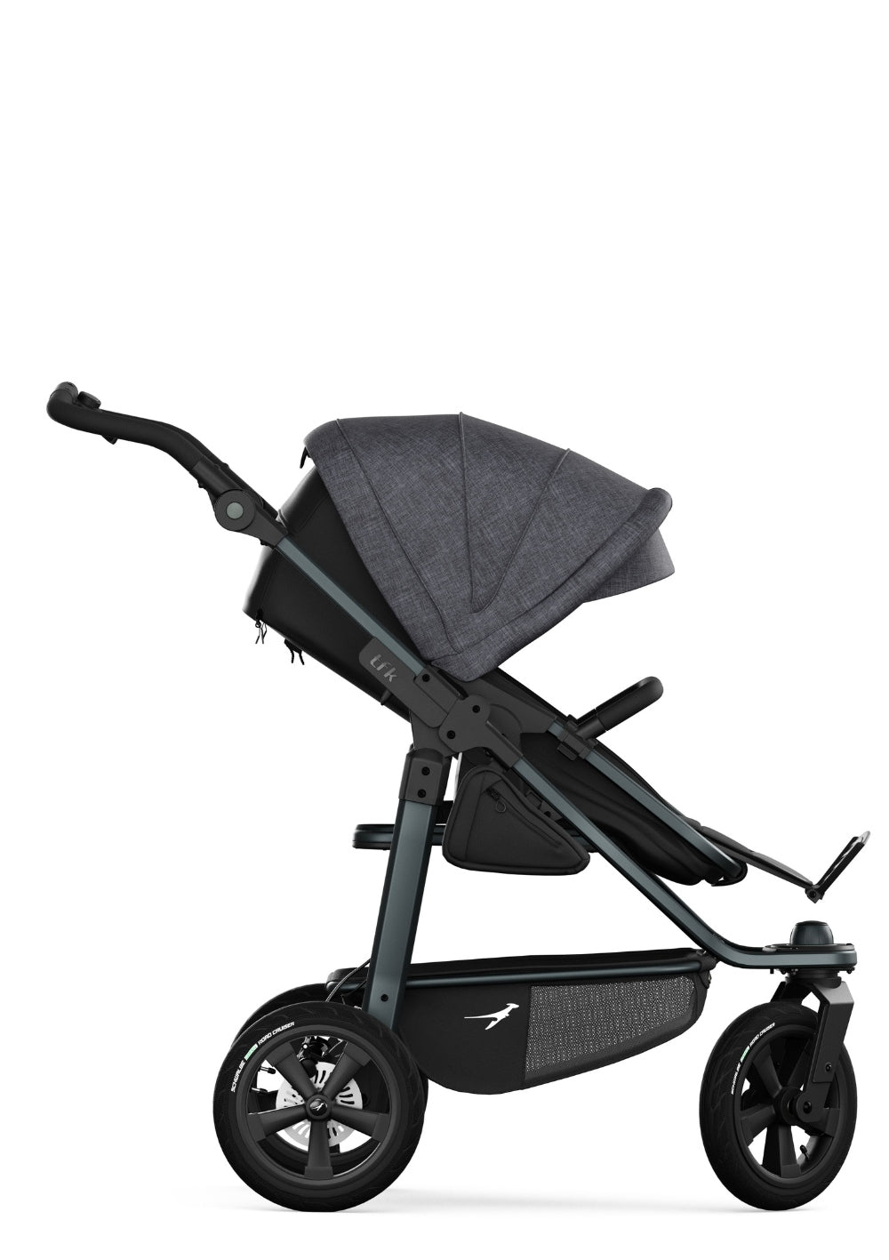 TFK Kombi-Kinderwagen 'Mono 3' Premium Schwarz