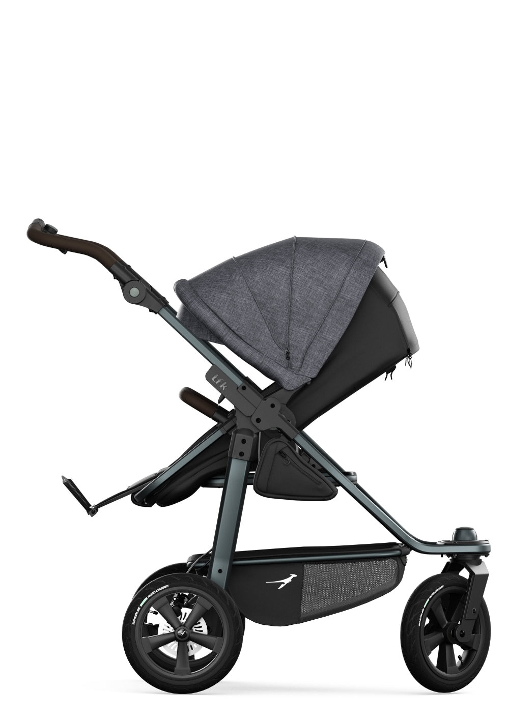 TFK Kombi-Kinderwagen 'Mono 3' Premium Schwarz