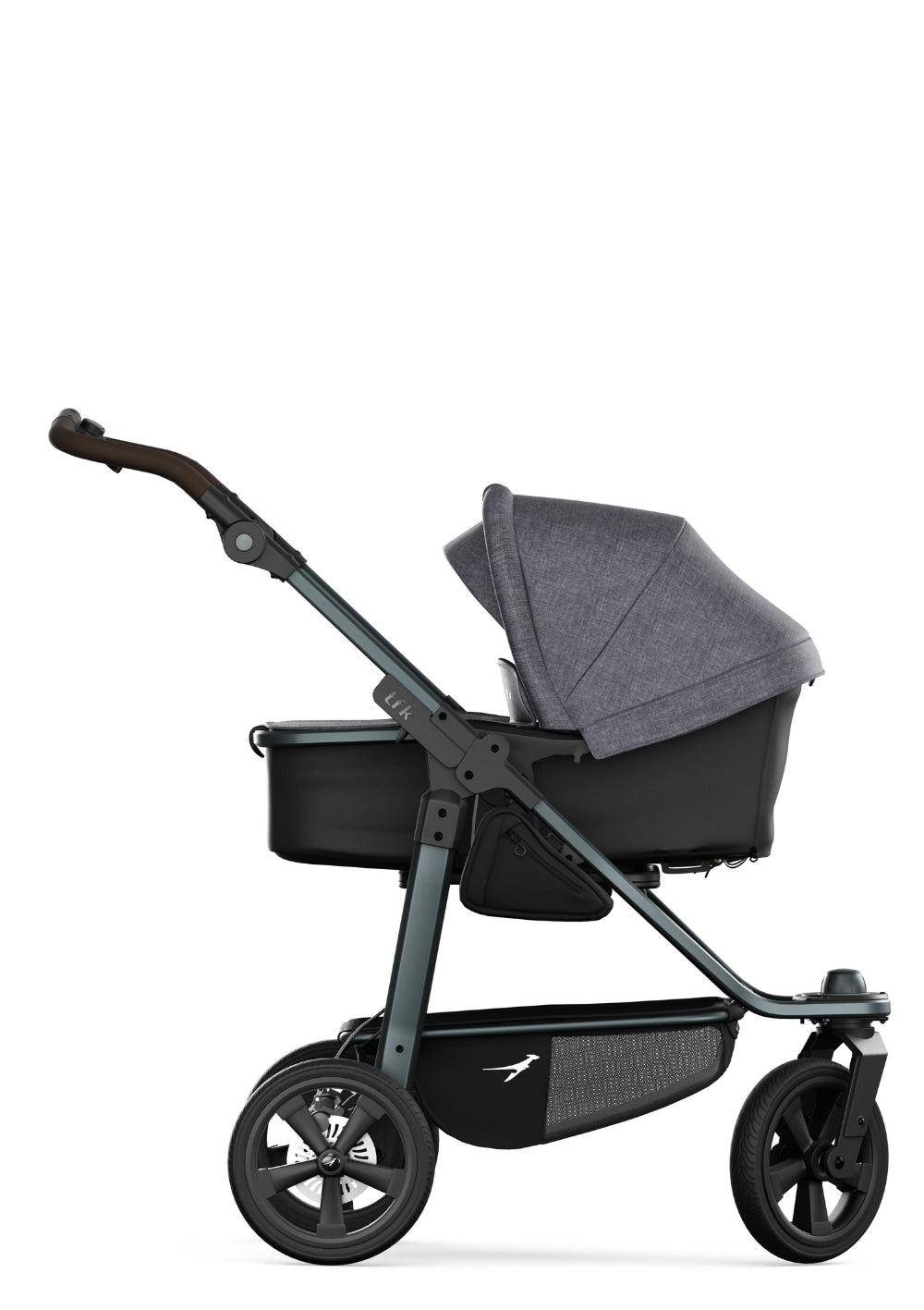 TFK Kombi-Kinderwagen 'Mono 3' Premium Schwarz