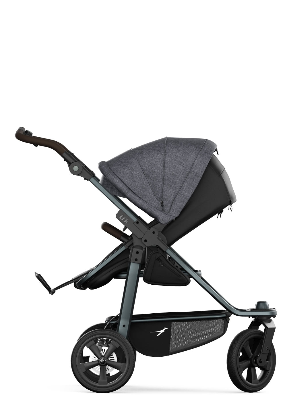 TFK Kombi-Kinderwagen 'Mono 3' Premium Schwarz