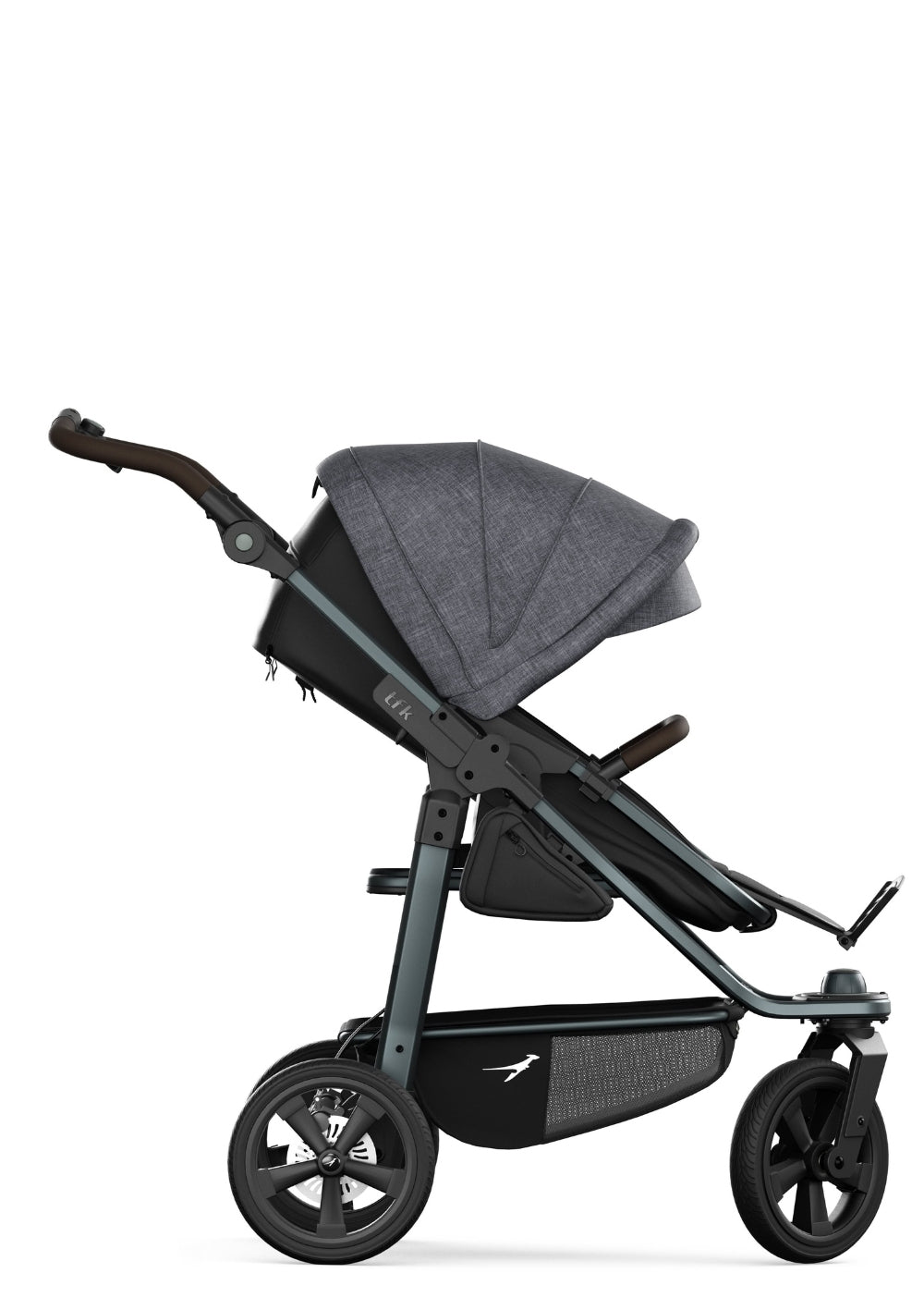 TFK Kombi-Kinderwagen 'Mono 3' Premium Schwarz