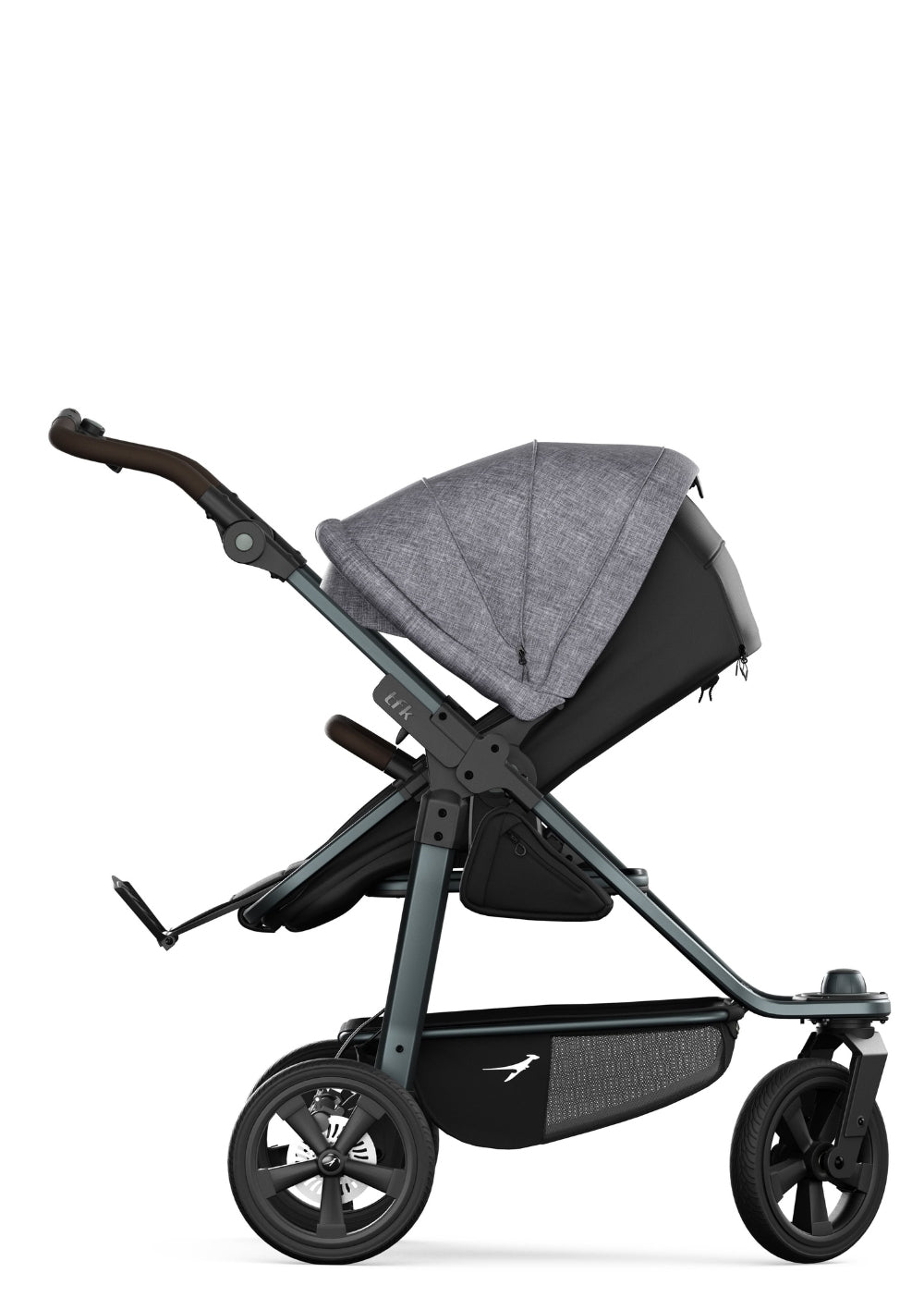 TFK Kombi-Kinderwagen 'Mono 3' Premium Grau