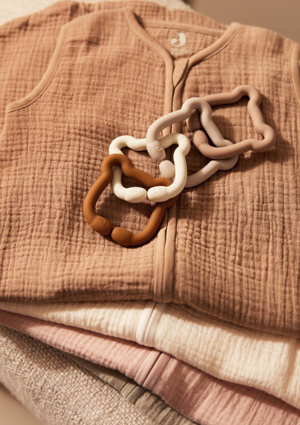 Jollein Baby Schlafsack Musselin Biscuit