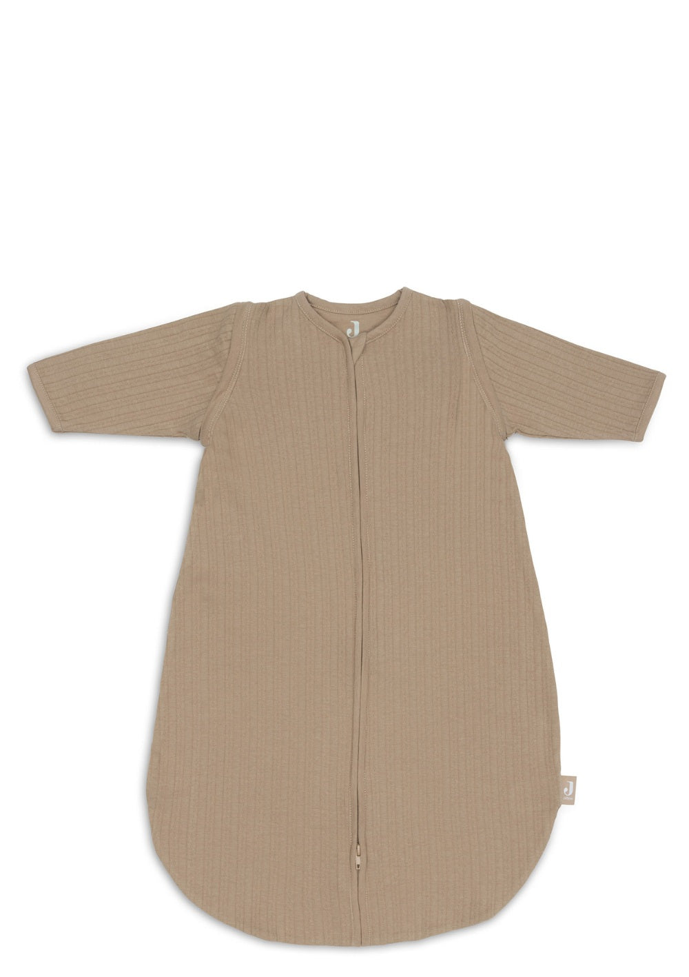 Jollein Baby Schlafsack 'Ajour' mit abnehmbaren Ärmeln TOG 0,5-1,0 Biscuit