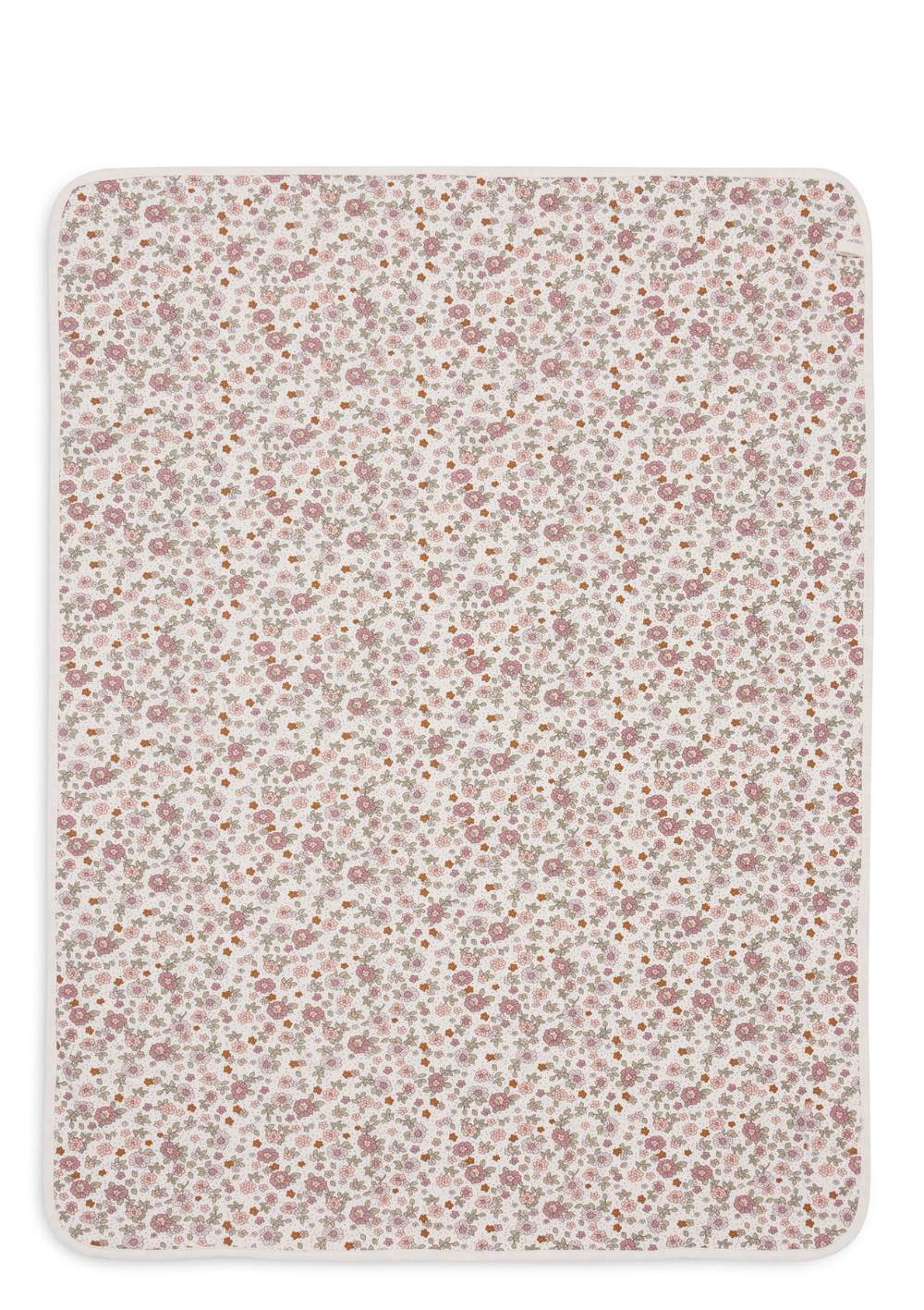 Jollein Jersey Decke 'Retro Flowers' 100 x 75 cm