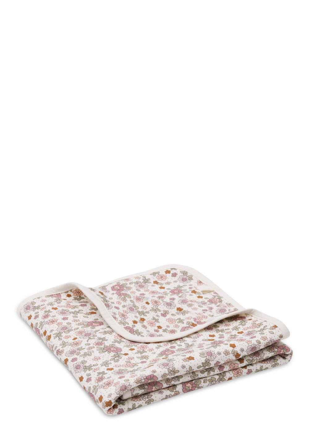 Jollein Jersey Decke 'Retro Flowers' 100 x 75 cm