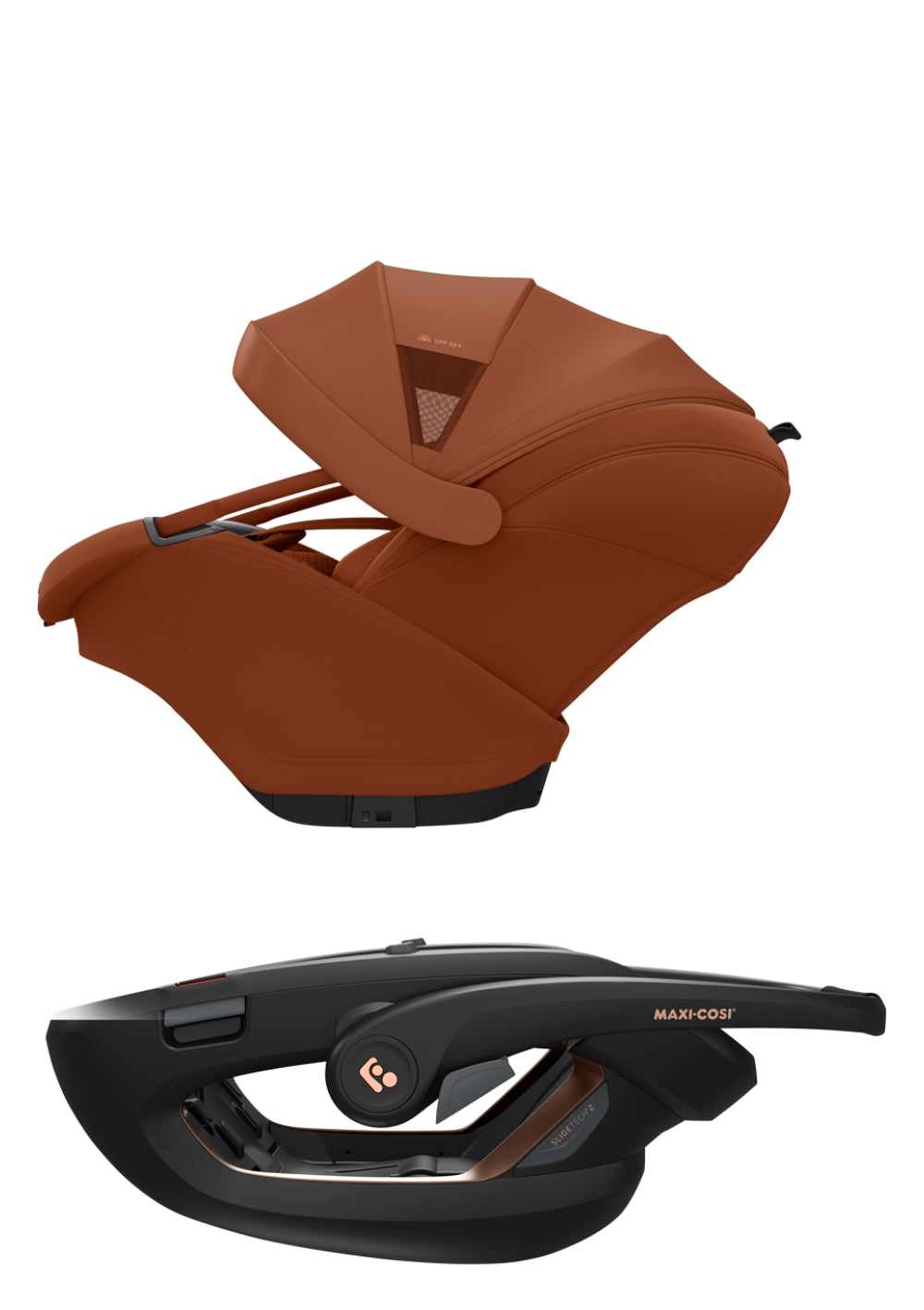 Maxi-Cosi Babyschale 'Coral Slide Pro' Copper Terra