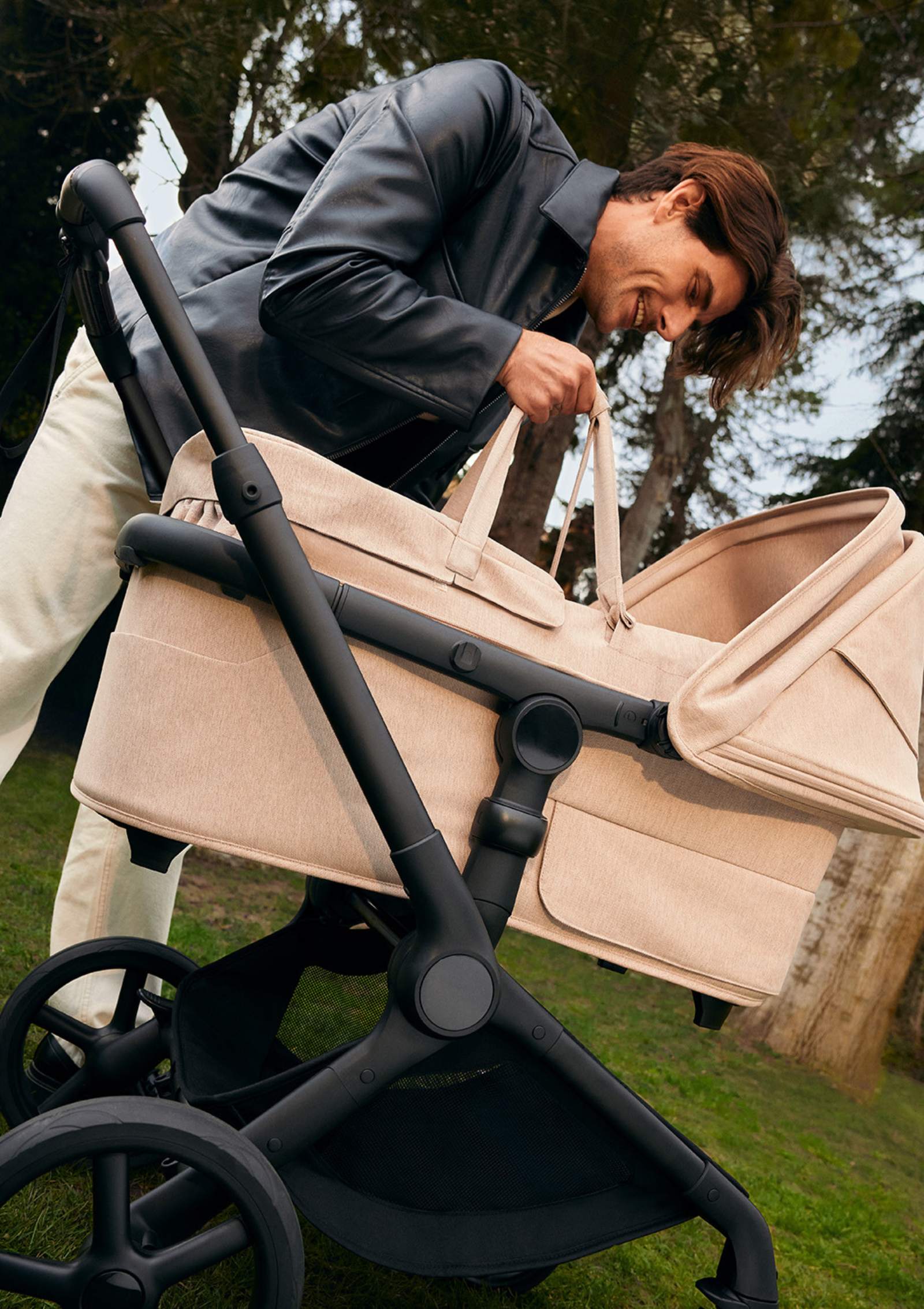 Bugaboo Baby Nest Wüstentaupe