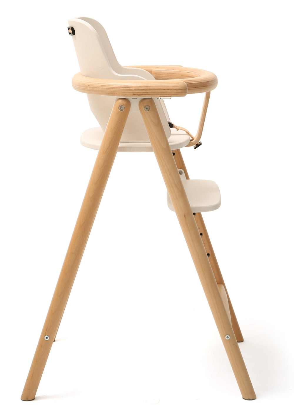 Charlie Crane Hochstuhl 'Tobo' white mit Baby-Set