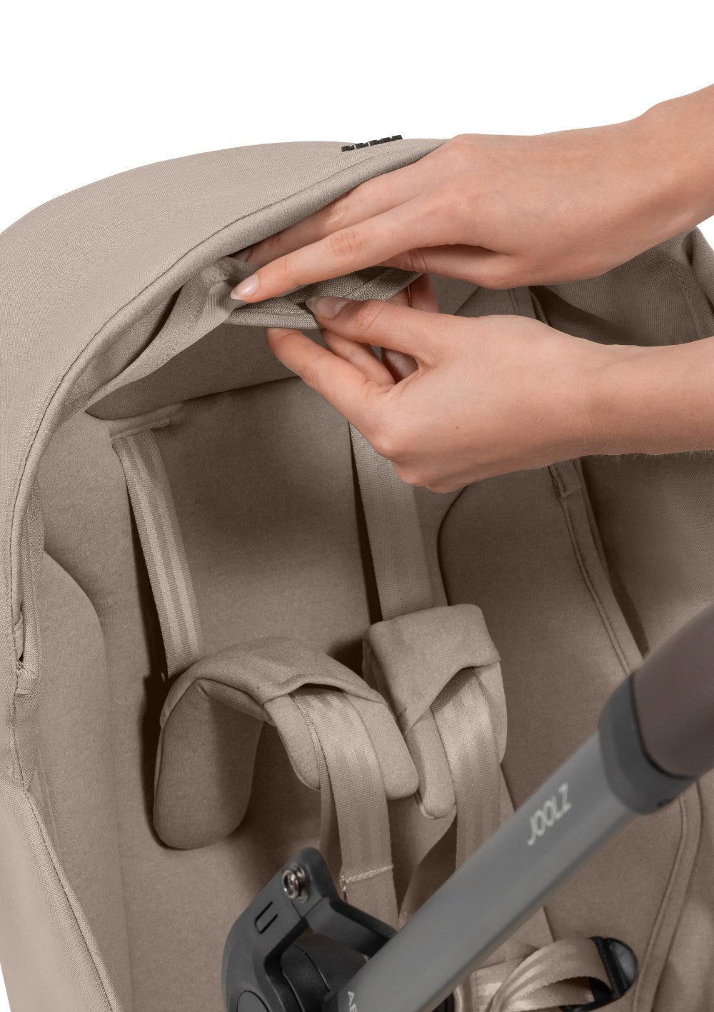 Joolz Neugeborenen-Sitz 'Aer2 Nest to Seat' Sandy Taupe