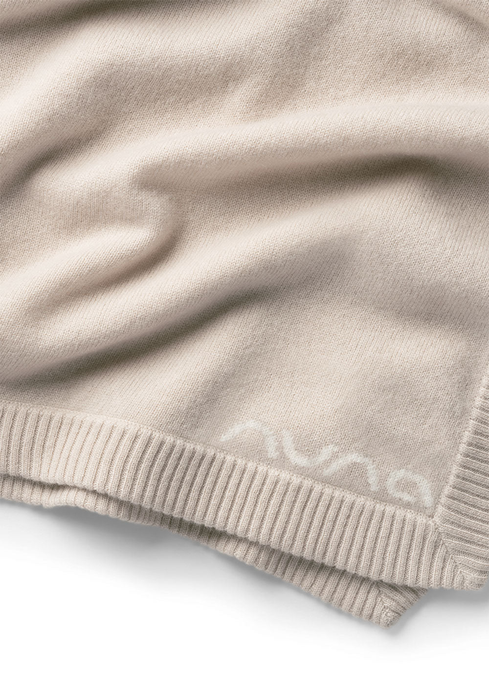 nuna Cashmere Babydecke beige 75 x 80 cm