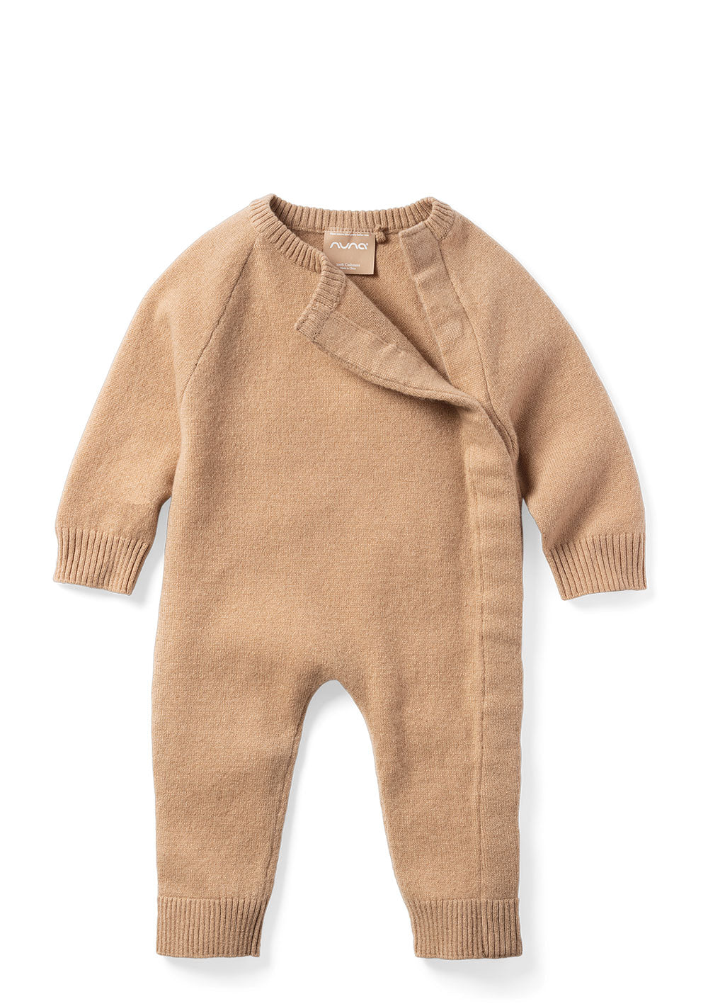 nuna Cashmere Strampler tan
